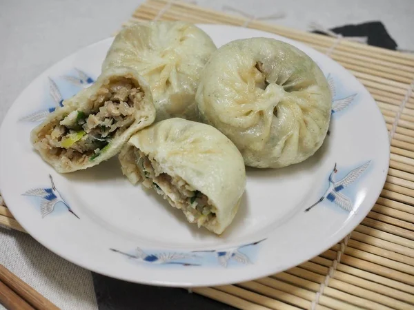 Asya Yemekleri Dim Sum Köfteler — Stok fotoğraf