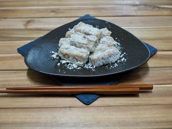 Korean traditional food  Injeolmi, rice cake