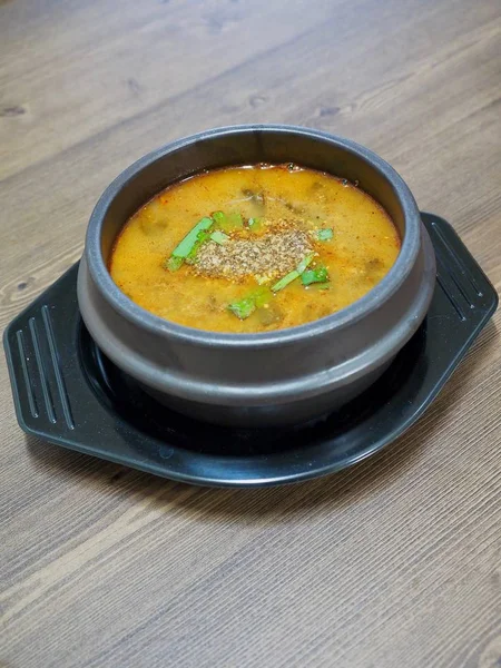 Nourriture Coréenne Soupe Loach Chueo Tang — Photo