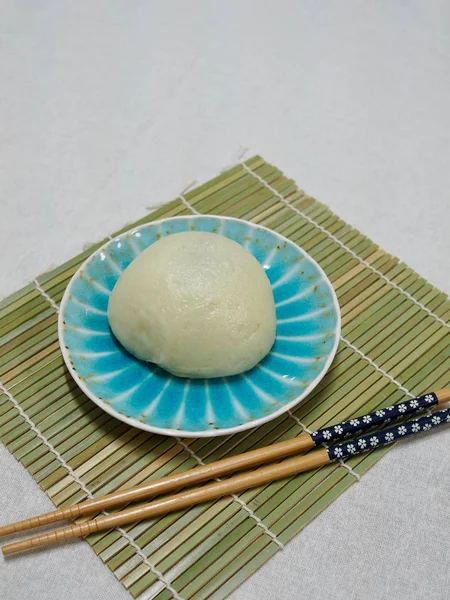 Comida Asiática Pão Cozido Vapor Pão Cozido Vapor Com Pastelaria — Fotografia de Stock