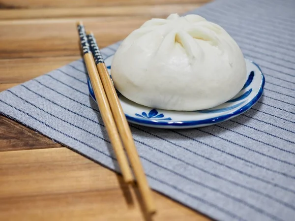 Asiatisches Essen Gedünstete Brötchen — Stockfoto