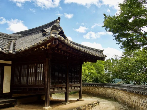 Hanok Cheongju Korea Tradycyjny Koreański Dom — Zdjęcie stockowe