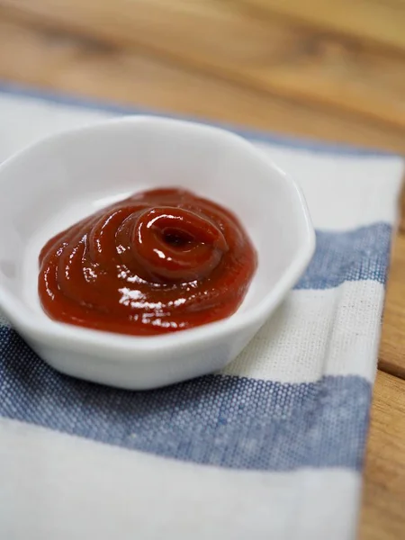 Sos Pomidorowy Ketchup Pomidorowy — Zdjęcie stockowe