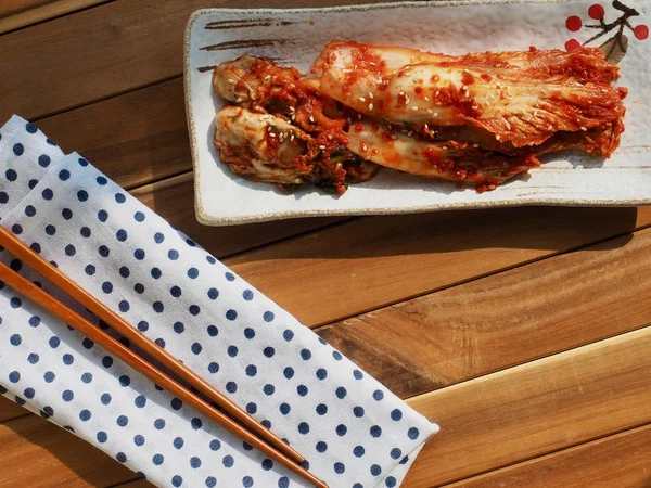  Kore yemeği istiridye kimchi