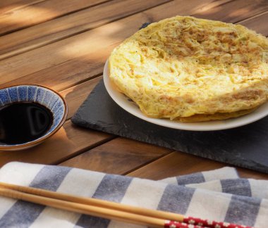 Asya gıda yumurta Gözleme