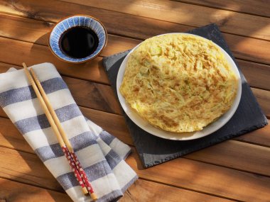 Asya gıda yumurta Gözleme