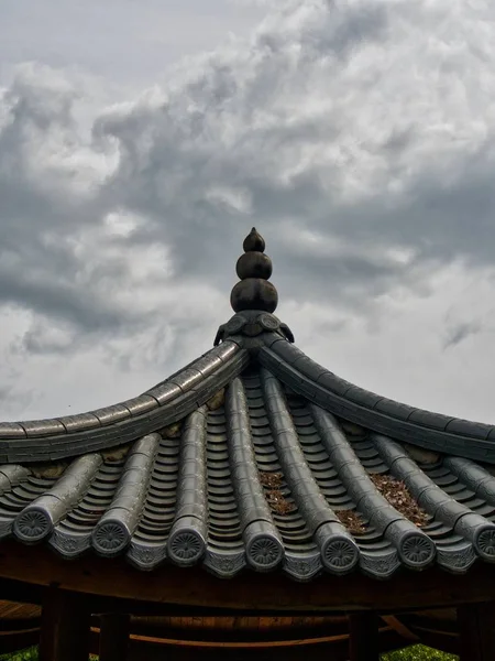 Palgakjeong Edifício Descanso Tradicional Coréia — Fotografia de Stock