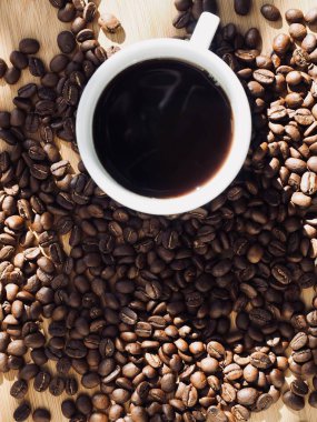 kahve ve kahve çekirdekleri