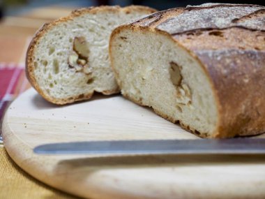 Tam buğday ekmek fırında pişmiş 