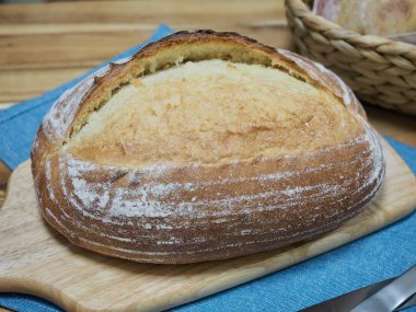 Tam buğday ekmek fırında pişmiş 