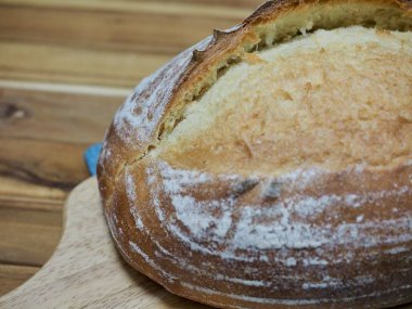 Tam buğday ekmek fırında pişmiş 