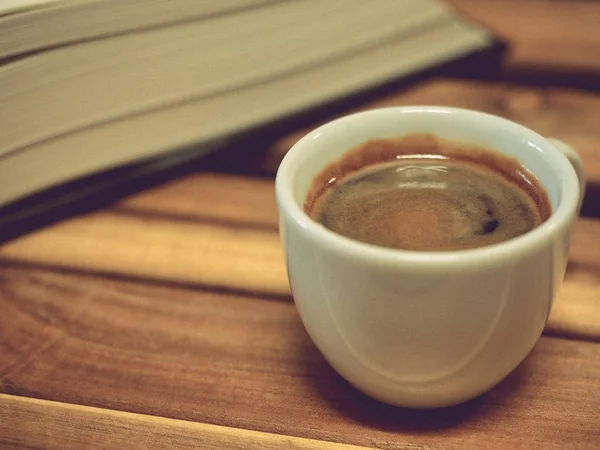 Espresso Coffee and Books