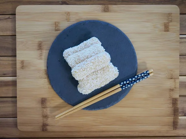 Galleta Tradicional Coreana Yugwa Hangwa — Foto de Stock