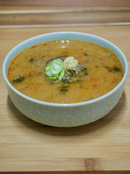 Korean Food Loach Soup Chueo Tang — Stock Photo, Image