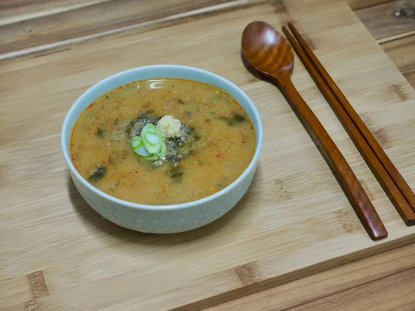 Comida Coreana Sopa Loach Chueo Tang —  Fotos de Stock