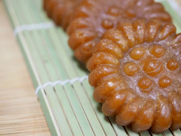 Korejské Tradiční Sladkosti Yakgwa Honey Cookie — Stock fotografie