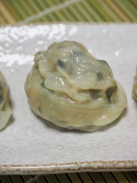 Азійські Харчові Пельмені Dim Sum Meatdumplings — стокове фото