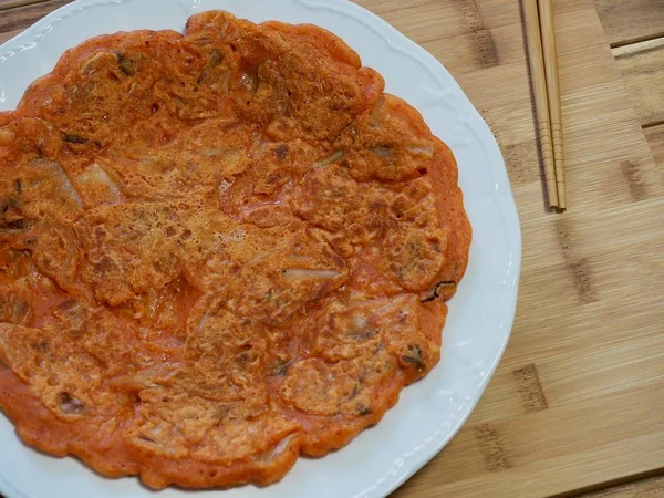 Korean style Kimchi pancake