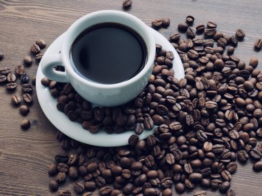 kahve ve kahve çekirdekleri