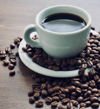 kahve ve kahve çekirdekleri