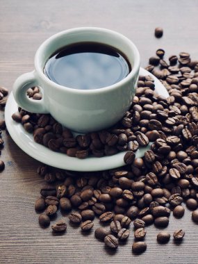 kahve ve kahve çekirdekleri