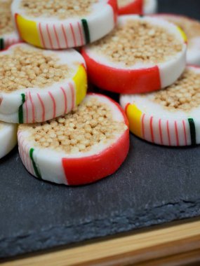 Kore geleneksel şeker, pirinç çerez 