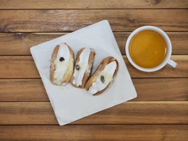 taze krema omlet, süt omlet