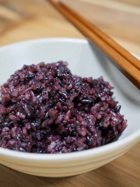 Asya gıda siyah pirinç