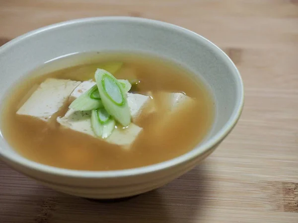 Comida Asiática Miso Sopa —  Fotos de Stock