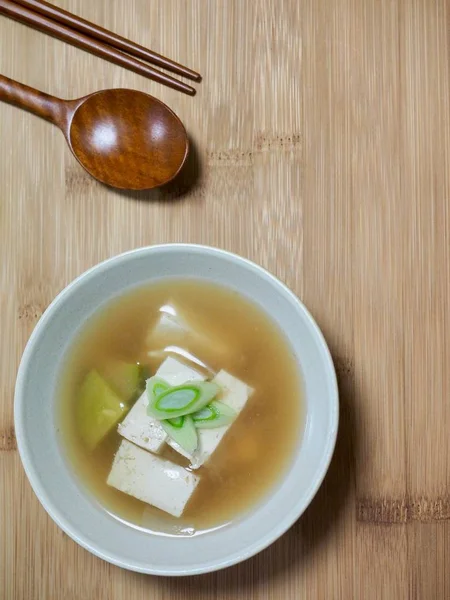 Азиатский Суп Мисо — стоковое фото