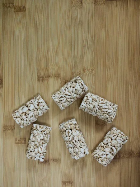 Korean Cookies Barley Rice Pudding Puffy Rice — Stock Photo, Image