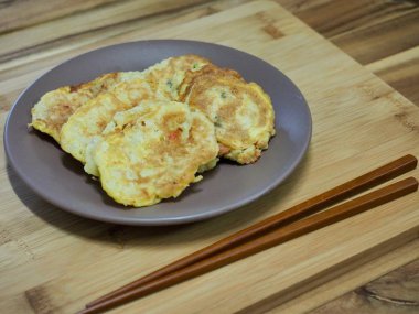 Kore yemeği modeum jeon, Karışık Meyveli krep, Korece tarzı köfte