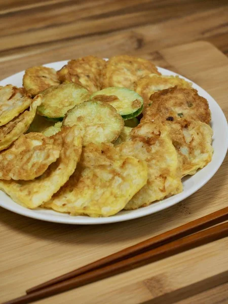 Kore yemeği modeum jeon, Karışık Meyveli krep, Korece tarzı köfte