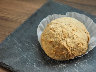 Yuvarlak fasulye krem ekmek