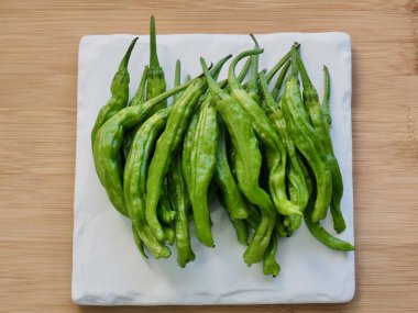 Kore sebze yeşil biber