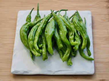 Kore sebze yeşil biber