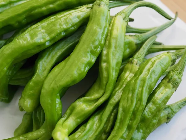 Verduras Coreanas Pimienta Verde —  Fotos de Stock