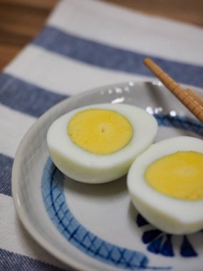 Asya gıda yumurta haşlanmış