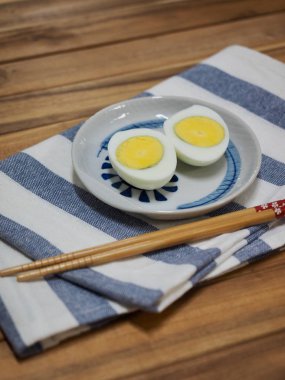 Asya gıda yumurta haşlanmış
