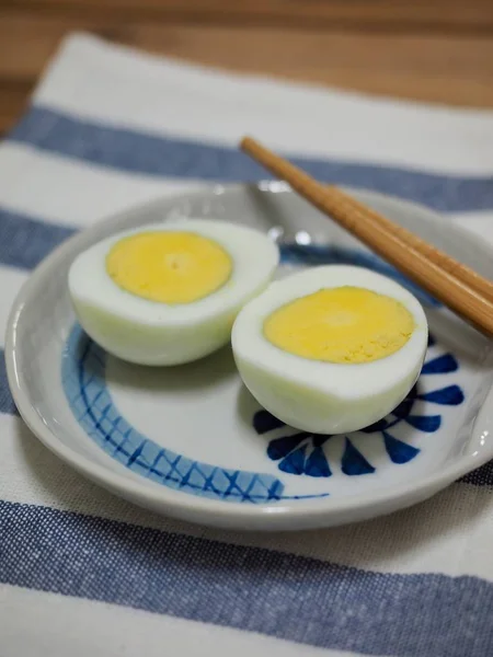 Telur Rebus Makanan Asia — Stok Foto