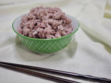 Asya gıda siyah pirinç