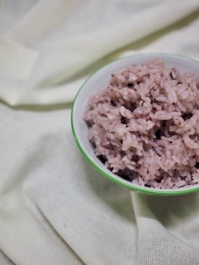 Asya gıda siyah pirinç