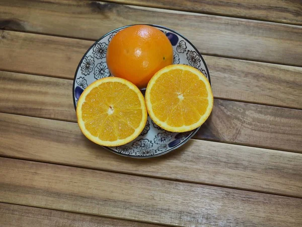 Fruits Frais Orange Jaune — Photo