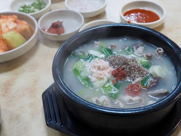 Estilo Coreano Panqueques Verduras Albóndigas — Foto de Stock