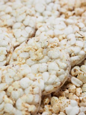  Korece çerezleri şişirilmiş pirinç, kahverengi pirinç