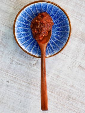 Kore Geleneksel Kaynakları Ssamjang, baharatlı soya sosu