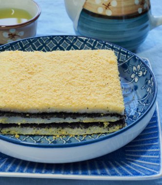 Kore geleneksel yemeği sarı haşlanmış pirinç keki