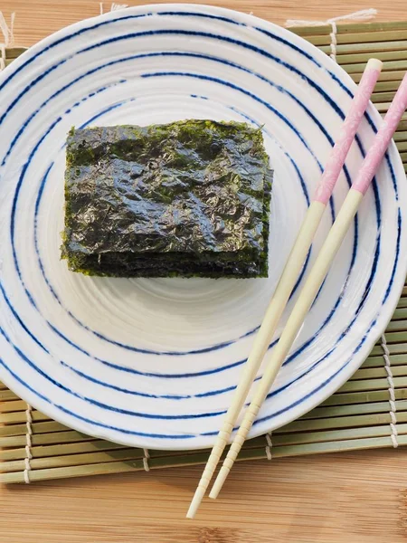 韓国料理海苔 味付けのり — ストック写真