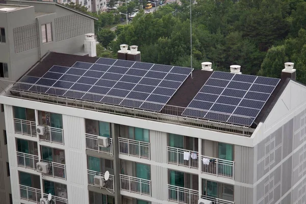 Güneş panelleri ile Güney Kore daire