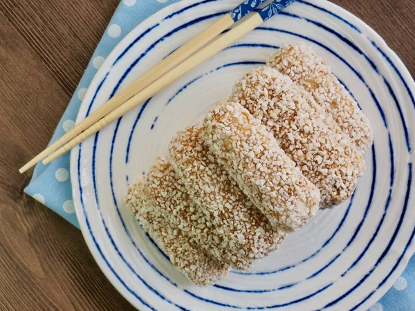 Biscoito Tradicional Coreano Yugwa Hangwa — Fotografia de Stock